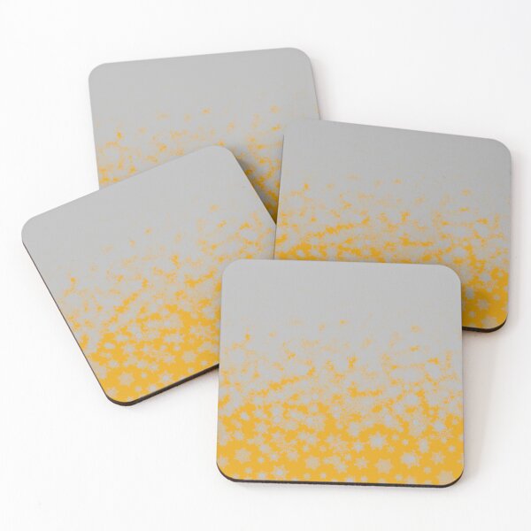 Item preview, Blizzard - Silver on a yellow background designed and sold by illustratious.