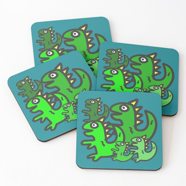 Item preview, Dino Dinosaurs T- Rex Boogie Family set - designed and sold by Karen Ekdahl.
