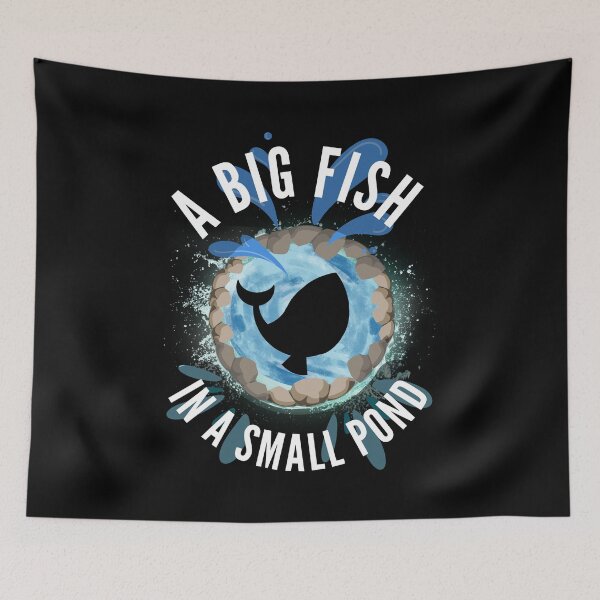Item preview, A Big Fish in a small pond. designed and sold by Bako24.