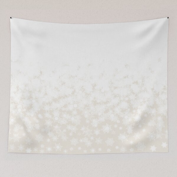 Item preview, Blizzard - Snowflakes on a snowy background designed and sold by illustratious.