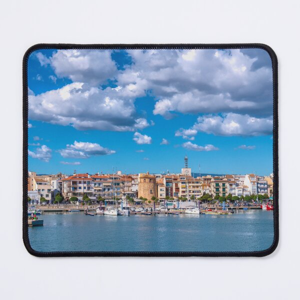 Item preview, Cambrils Seafront Spain with Boats and Mediterranean Sea designed and sold by acceleratorhams.