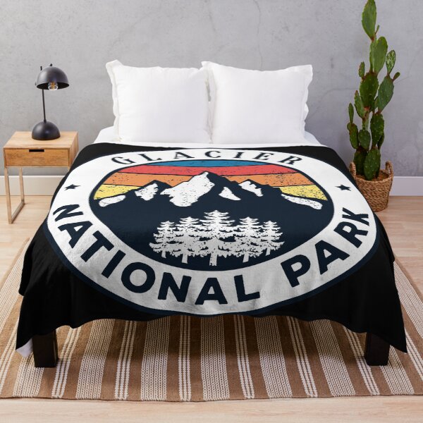 Item preview, Glacier National Park-Vintage designed and sold by Road-tees.