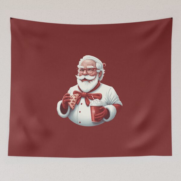 Item preview, Santa: Midnight Snack designed and sold by SparkDrago.