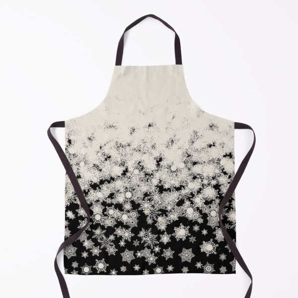 Item preview, Blizzard - Snowflakes on a black background designed and sold by illustratious.