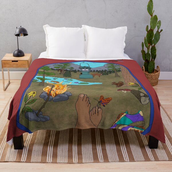 Item preview, Camping with Bigfoot designed and sold by Candie Witherspoon.