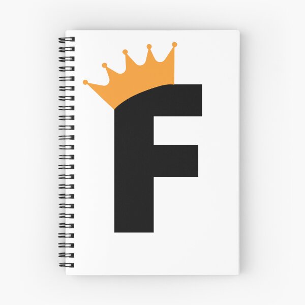 Item preview, Crowned Monogram Letter F designed and sold by Coffee Lifestyle.