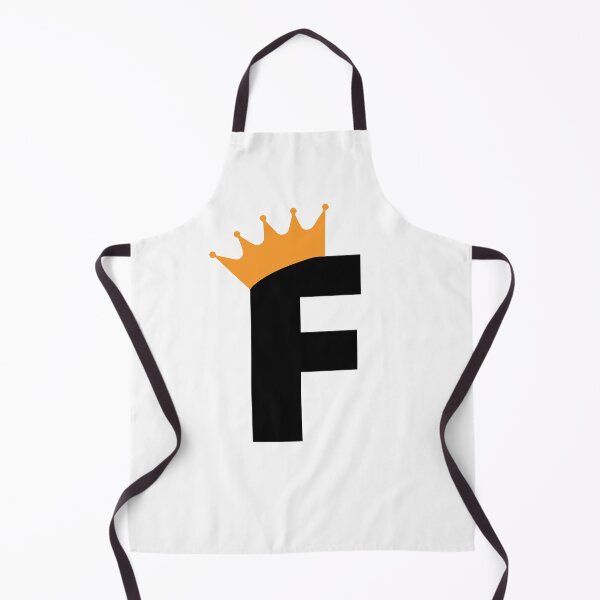 Item preview, Crowned Monogram Letter F designed and sold by Coffee Lifestyle.