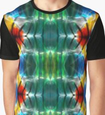 Red Hot Colorful Flame Graphic T-Shirt