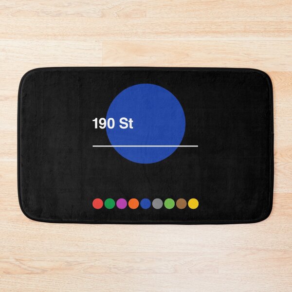 Item preview, 190th Street Washington Heights Inwood Manhattan New York Subway designed and sold by ClickForMore.