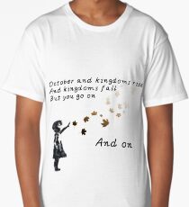 u2 october for white color Long T-Shirt