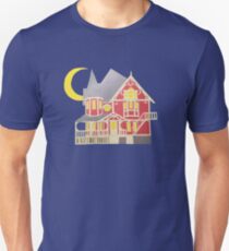 Coraline Pink Palace Paper art Unisex T-Shirt