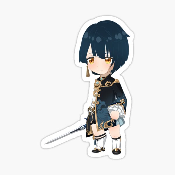 "Genshin Impact Xingqiu" Sticker for Sale by Somnus09 Redbubble