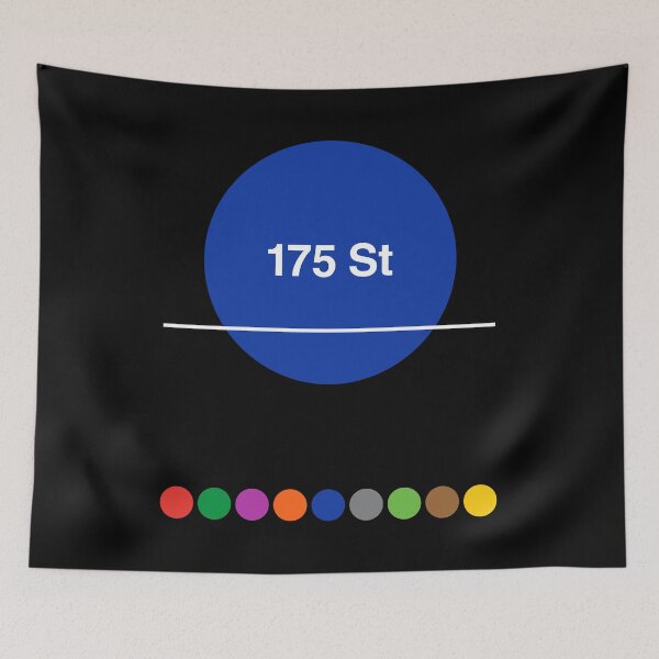 Item preview, 175th Street Washington Heights Manhattan New York Subway designed and sold by ClickForMore.