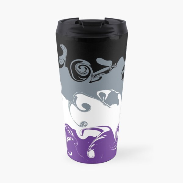 Swirly Ace Flag Travel Mug