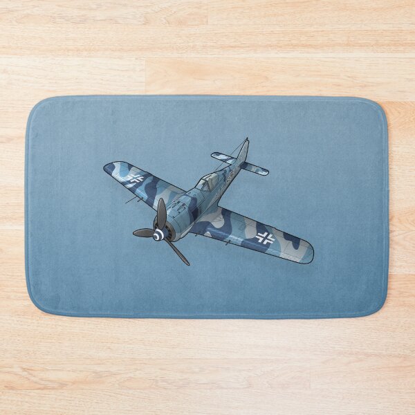 Artikelvorschau, Focke Wulf FW-190 in blauer Tarnfarbe entworfen und verkauft von sunsetgraphics.