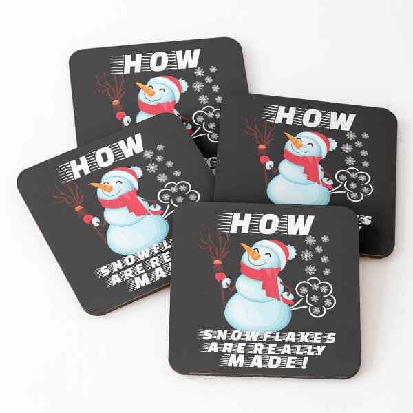 Item preview, HOW SNOWFLAKES ARE REALLY MADE, XMAS HUMOR designed and sold by R B Chrystal.