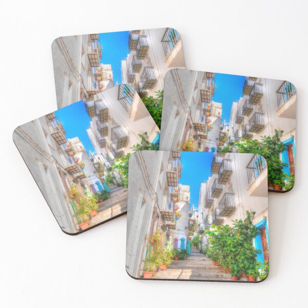 Item preview, Peniscola Old Town Spain Narrow Street within Castle designed and sold by acceleratorhams.