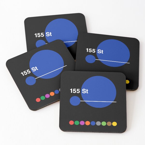 Item preview, 155th Street Harlem / Washington Heights New York Subway designed and sold by ClickForMore.