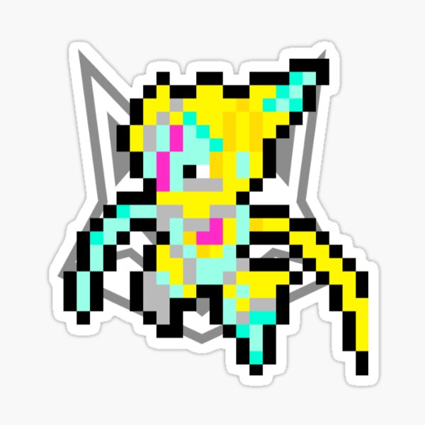 Pixilart - Shiny Mewtwo Pokemon Sprite by Deviant