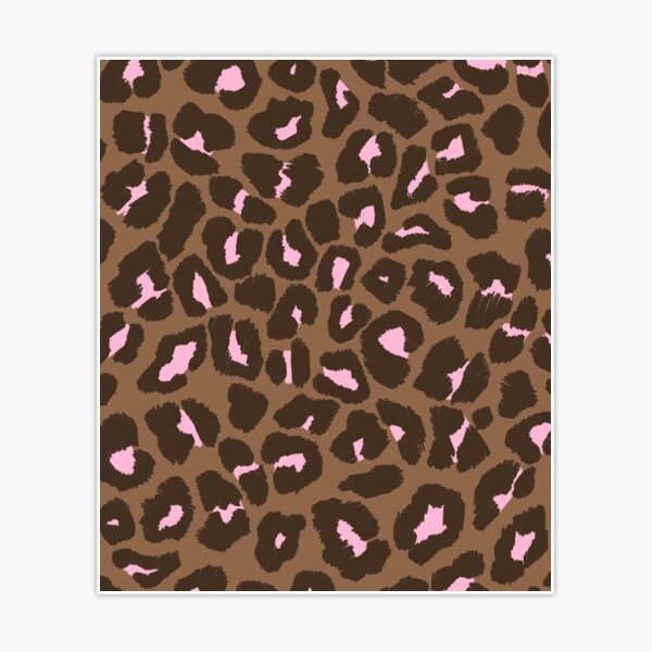 Leopard Print in Pastel Pink, Hot Pink and Fuchsia Wallpaper by mm