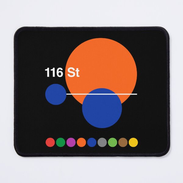 Item preview, 116th Street Harlem New York City Subway designed and sold by ClickForMore.