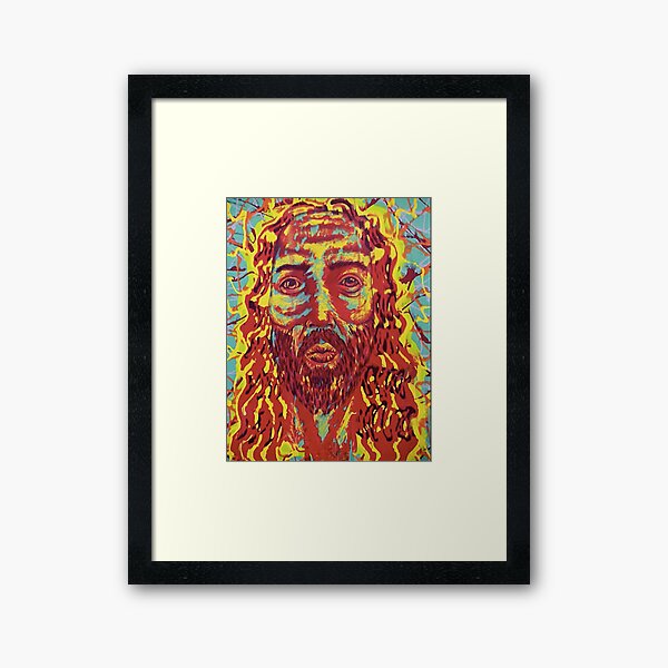 Vista previa del artículo con la obra «Jim Carry Jesus», diseñado y vendido por Nikolai1997.