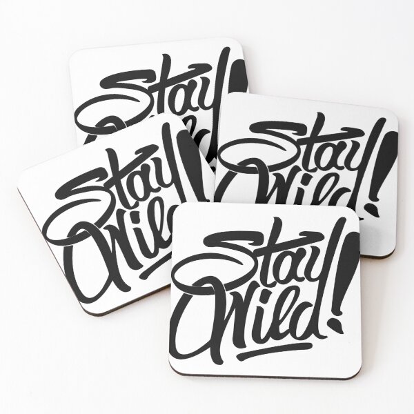 Artikelvorschau, Bleib wild entworfen und verkauft von Clumsy Prints.