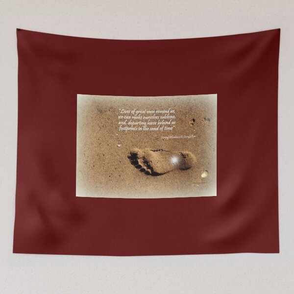 Item preview, Footprint in the Sand designed and sold by Charmiene Maxwell-Batten.