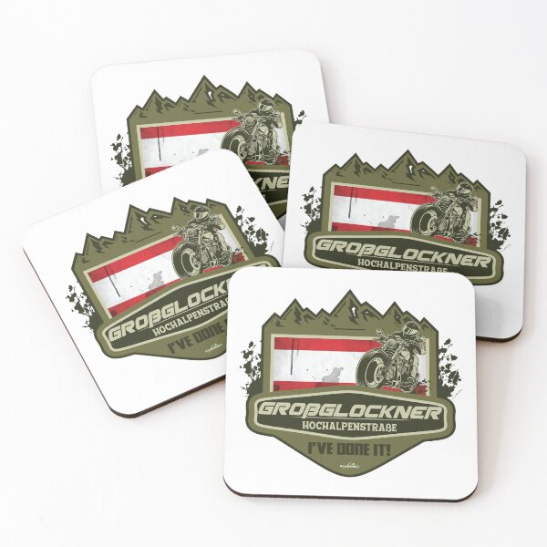 Item preview, Grossglockner Pass High Alpine Road Austria Motorcycle Ive Done It! Sticker T-shirt 02 designed and sold by OuterShellUK.