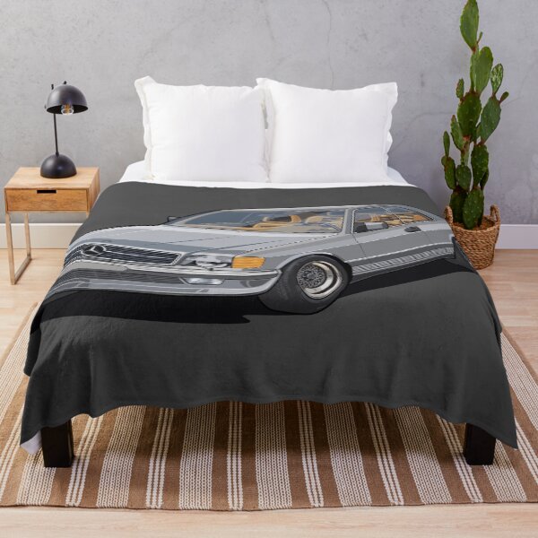 Item preview, German grey German ICON C126 Mercedes 500 SEC Best illustration artwork 1985 designed and sold by SketchNinja.