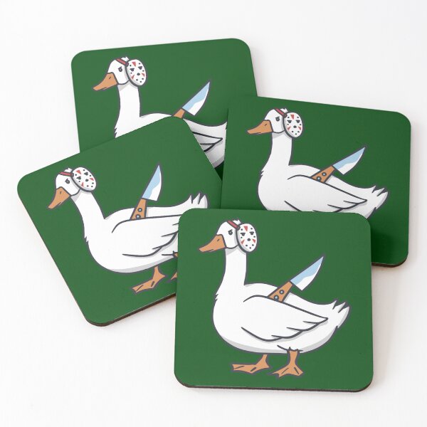 Item preview, Goose With Knife Cute Animals With Knife Cartoon   designed and sold by TarzanGrinch.