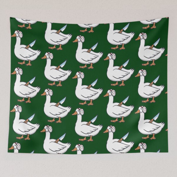 Item preview, Goose With Knife Cute Animals With Knife Cartoon   designed and sold by TarzanGrinch.