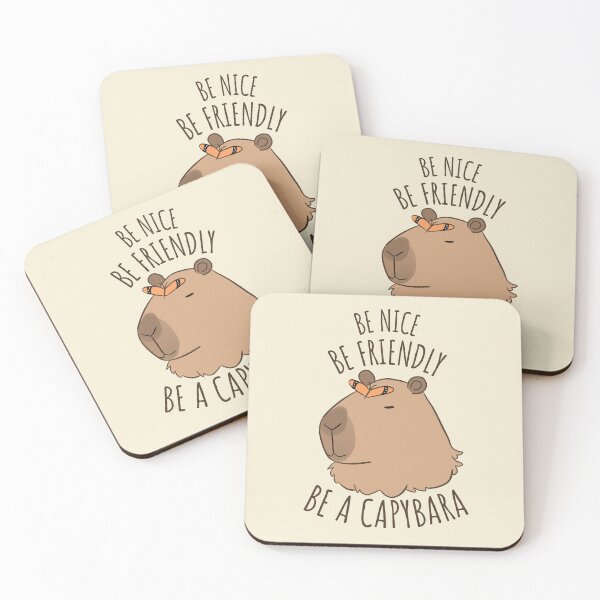 Item preview, Be a Capybara - be Nice be friendly be a Capybara designed and sold by Yarafantasyart.
