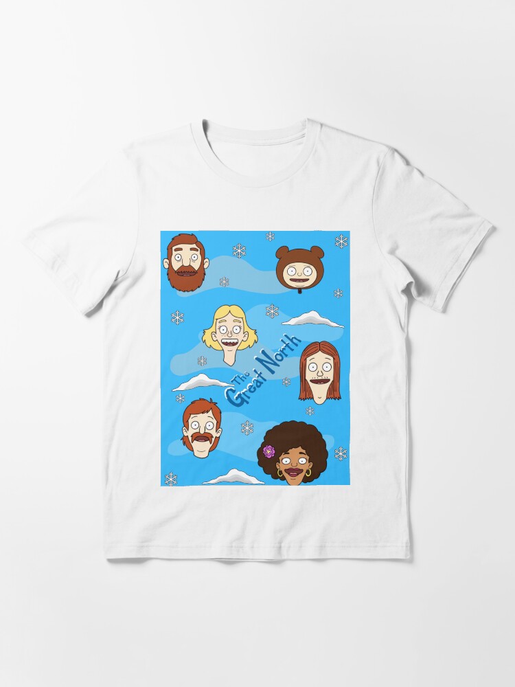 The great north characters Essential T-Shirt for Sale by