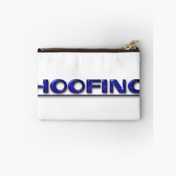 Item preview, Hoofing Blue Typography Design designed and sold by ZiAttaArt.