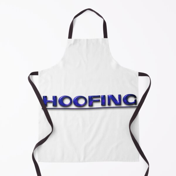 Item preview, Hoofing Blue Typography Design designed and sold by ZiAttaArt.