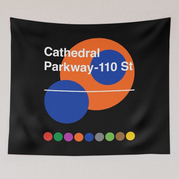 Item preview, Cathedral Parkway 110th Street Upper West Side New York Subway designed and sold by ClickForMore.