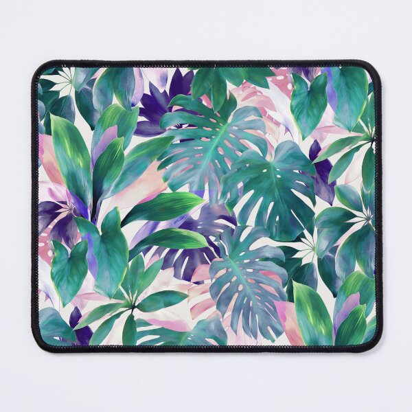 Item preview, Pastel Summer Tropical Emerald Jungle designed and sold by micklyn.