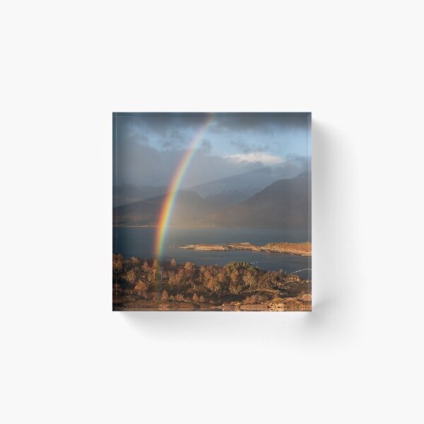 Item preview, Loch Torridon Rainbow in Winter, Scotland. designed and sold by PhotosEcosse.