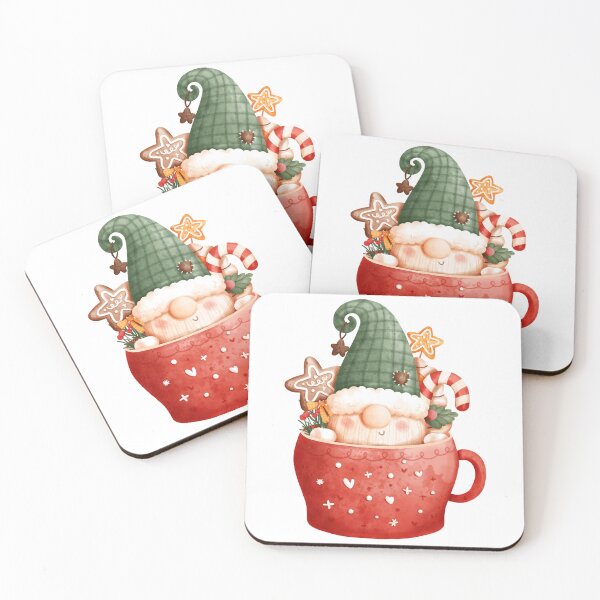 Item preview, Christmas Gnome Santa Claus Retro Design designed and sold by ivaostrogonac.