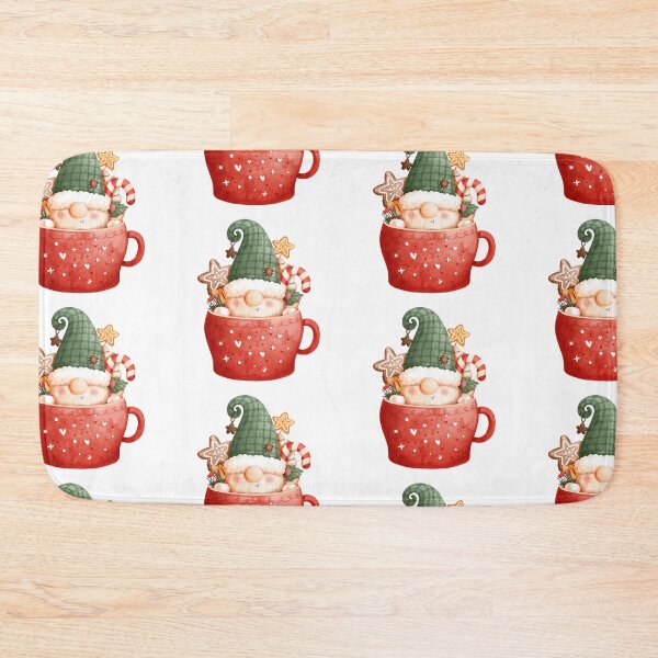 Item preview, Christmas Gnome Santa Claus Retro Design designed and sold by ivaostrogonac.