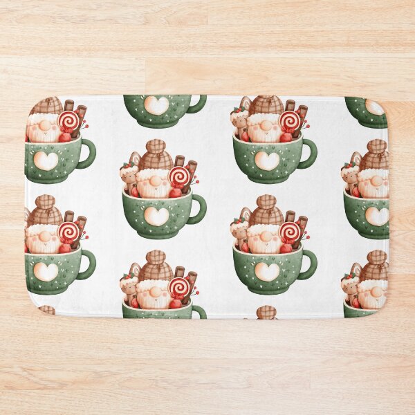 Item preview, Christmas Gnome Santa Claus Retro Design designed and sold by ivaostrogonac.