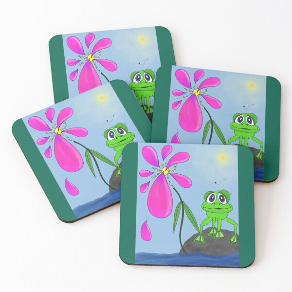 Item preview, Rock Frog Freaky Flower      designed and sold by Pinkydesigned.