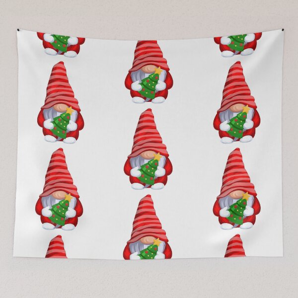 Item preview, Christmas Gnome Santa Claus Retro Design designed and sold by ivaostrogonac.