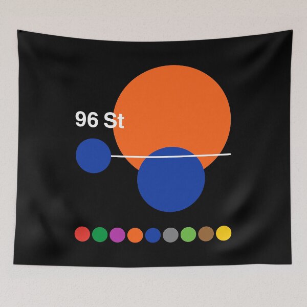 Item preview, 96th Street Central Park West Upper West Side New York Subway designed and sold by ClickForMore.
