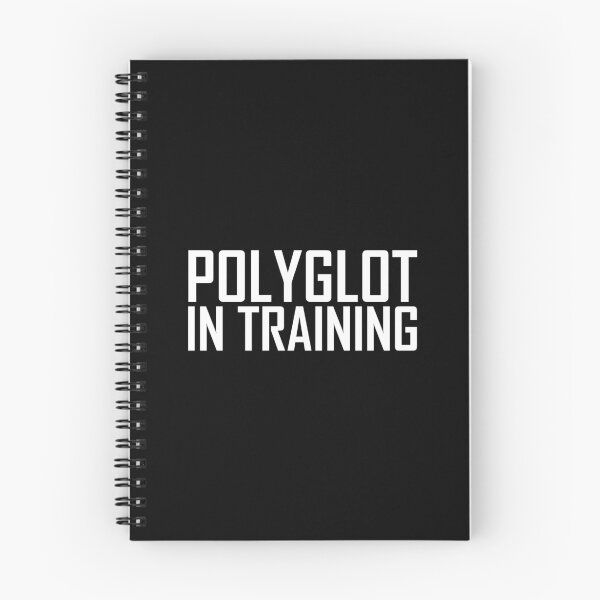 Item preview, Polyglot In Training  designed and sold by OUSSART ⭐⭐⭐⭐⭐.