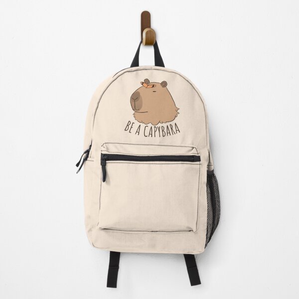 Item preview, Cute Capybara with a butterfly- be a capybara designed and sold by Yarafantasyart.