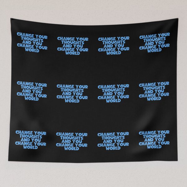Item preview, Change Your Thoughts And You Change Your World designed and sold by JourneyCreative.