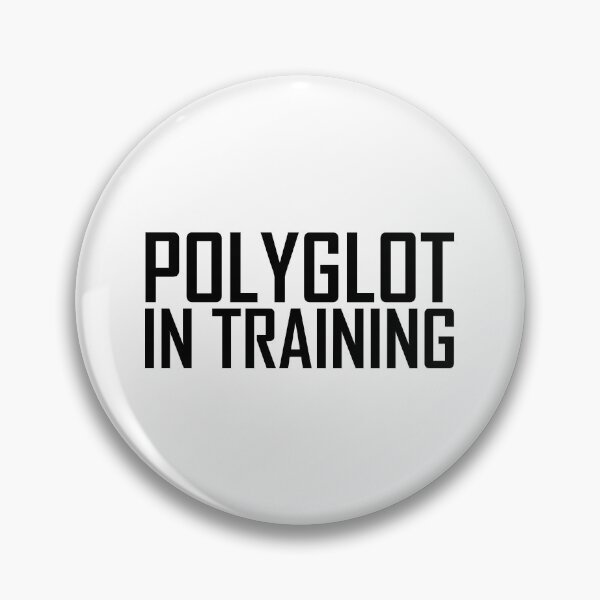 Item preview, Polyglot In Training  designed and sold by OUSSART ⭐⭐⭐⭐⭐.