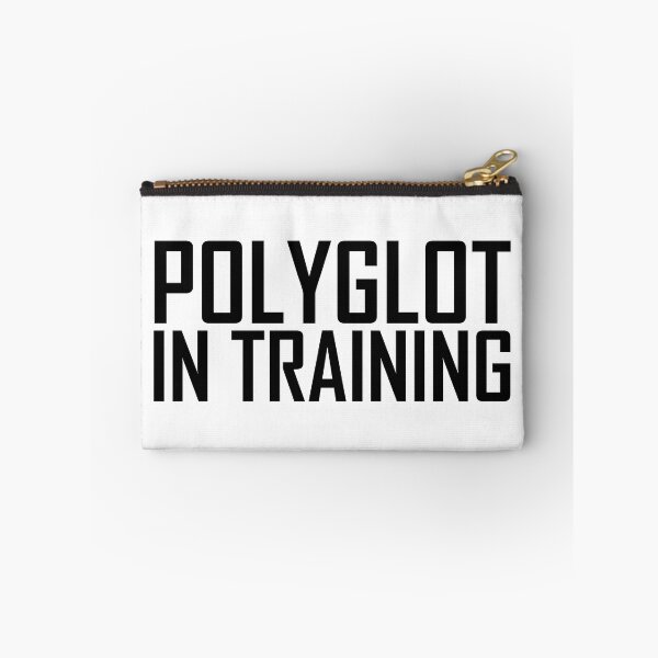 Item preview, Polyglot In Training  designed and sold by OUSSART ⭐⭐⭐⭐⭐.